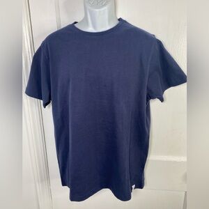 Plenum Studio NWT Niles Classic French Navy Short Sleeve Men's Tee Large